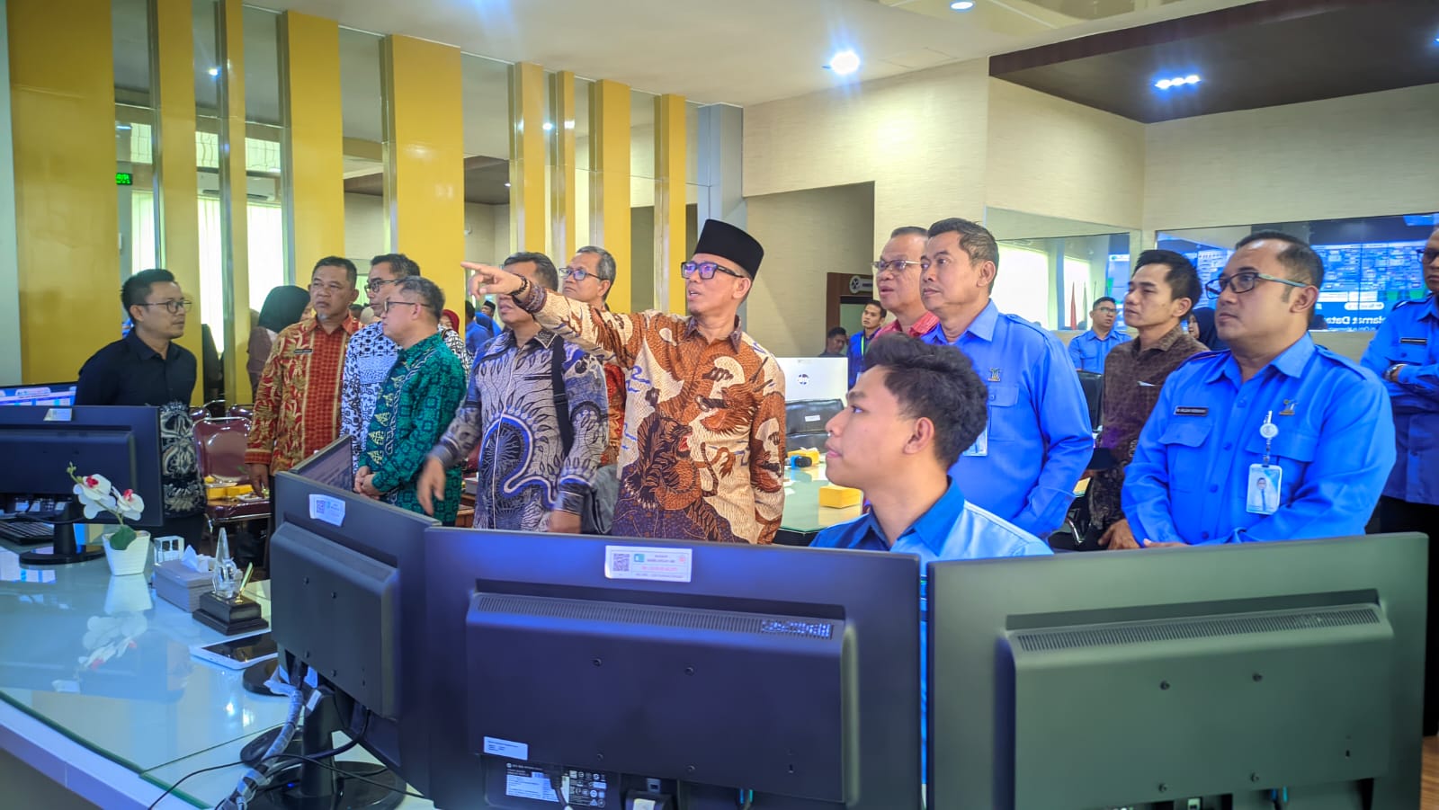 Peningkatan Tata Kelola dan Pelayanan, Bupati OKU bersama  Perumda Tirta Raja Studi Tiru ke Perumda Tugu Tirta Kota Malang