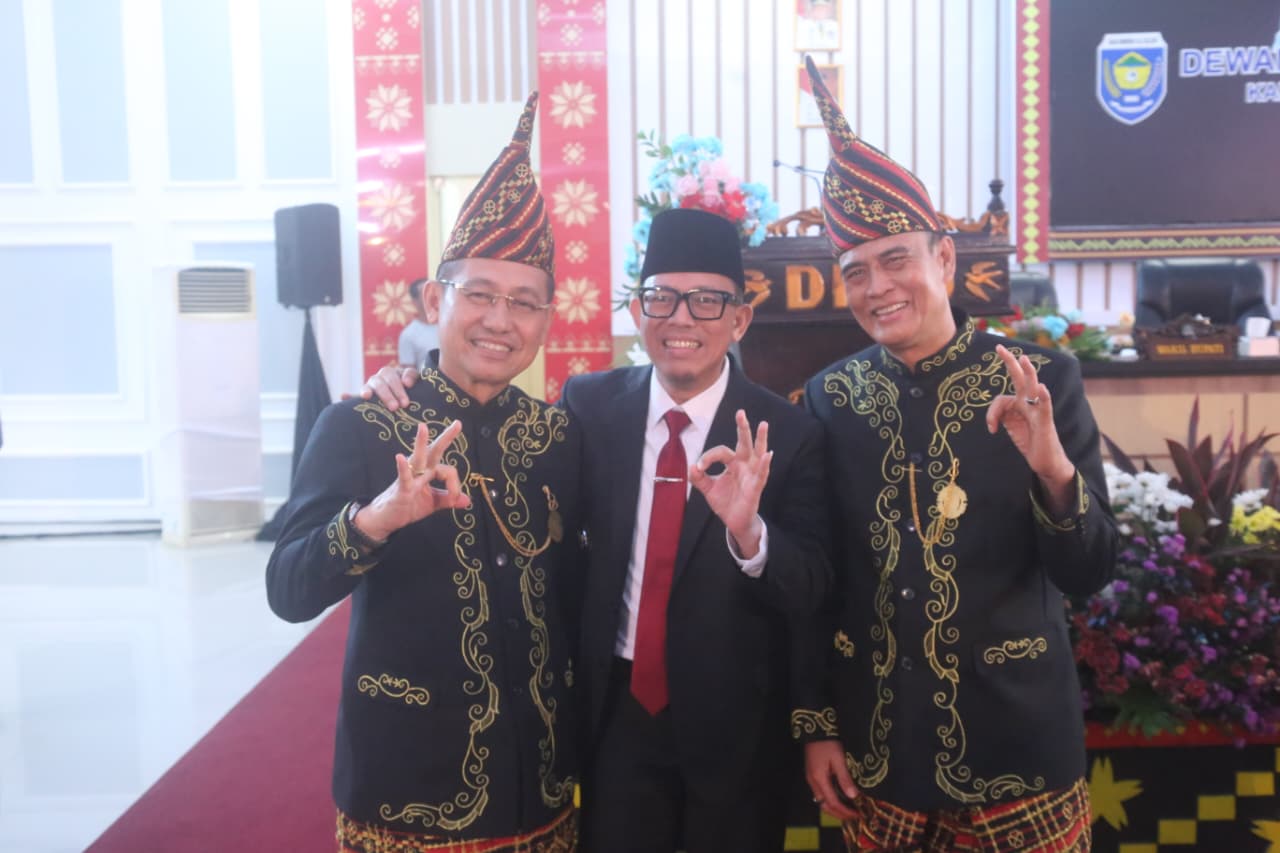 Bupati OKU H Teddy Meilwansyah Hadiri HUT OKU Selatan Ke 22