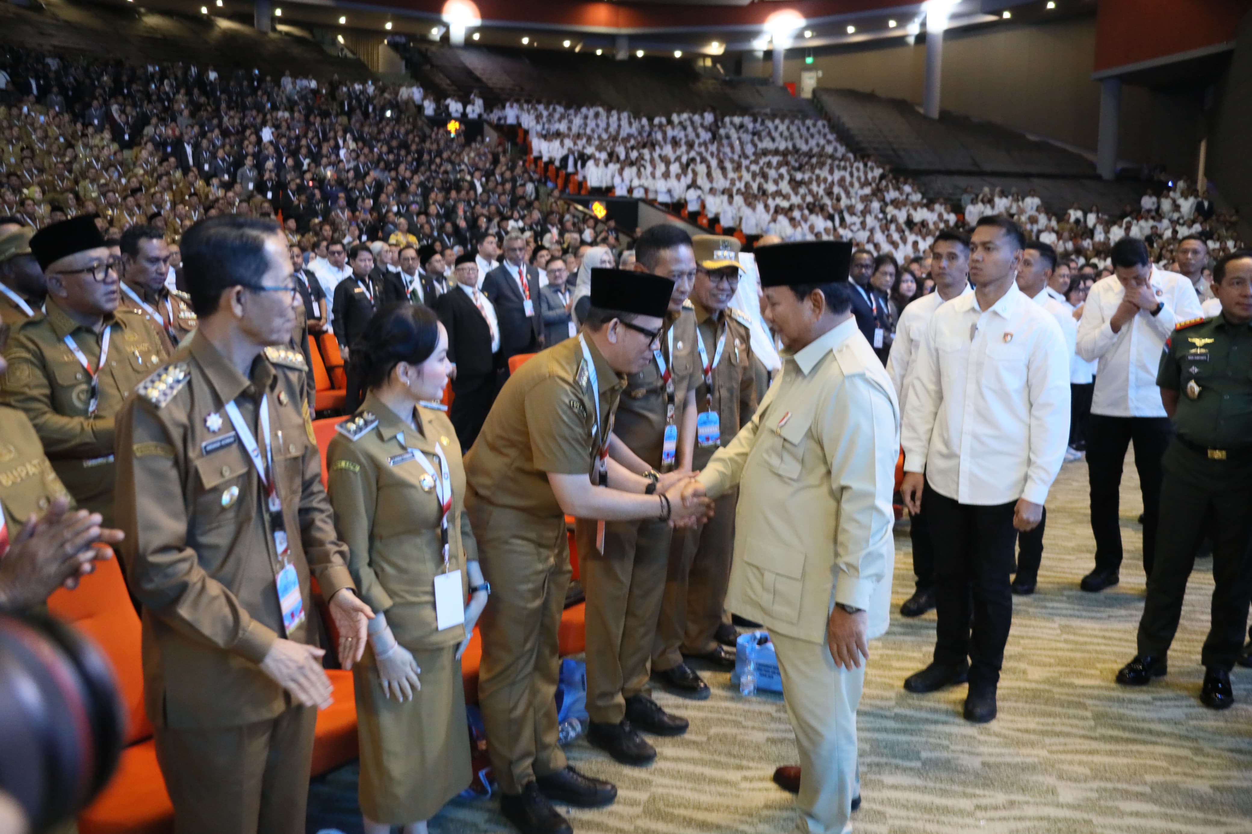 Bupati dan Forkopimda OKU Hadiri Rakernas, Siap Dukung Program Kebijakan Nasional
