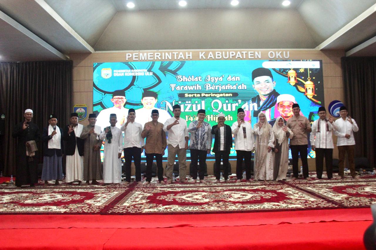 Nuzulul Qur'an Bersama Ustadz Ucay, Bupati OKU Ajak Masyarakat "Berburu" Pahala di Bulan Ramadhan